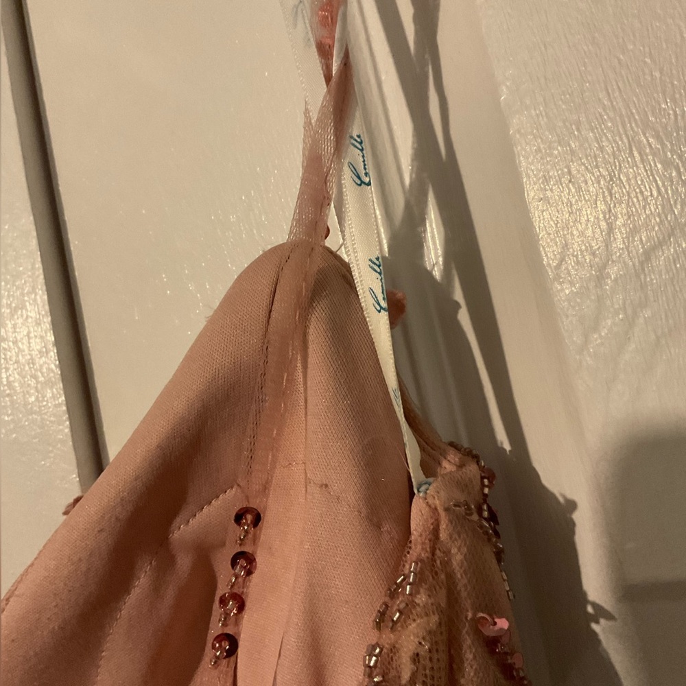 (NWT) Camille La Vie Mermaid Flower Maxi Dress - Picture 5 of 6